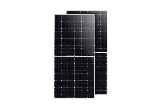 Panneau solaire mono demi-cellule