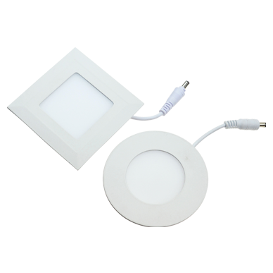 Panneau lumineux LED intégré blanc,