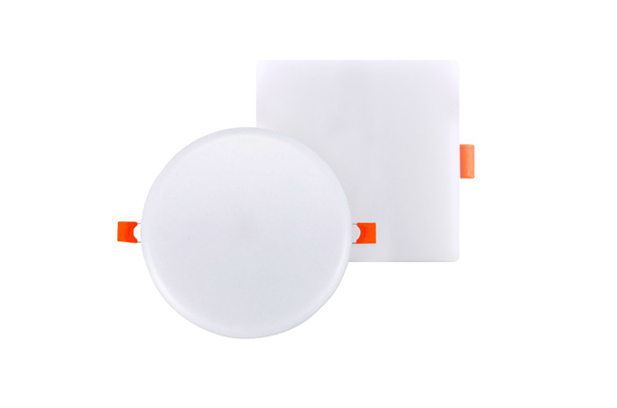 Panneau lumineux LED intégré blanc,