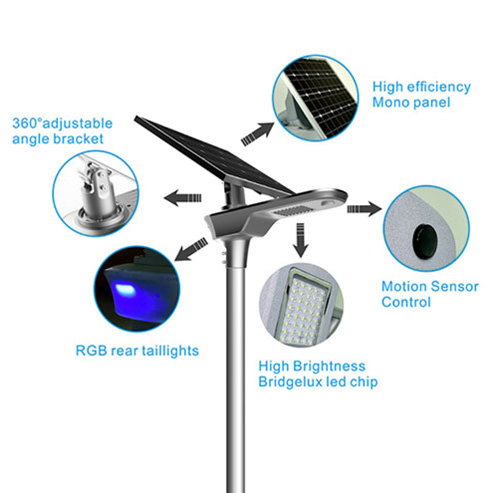 high power led solar street light