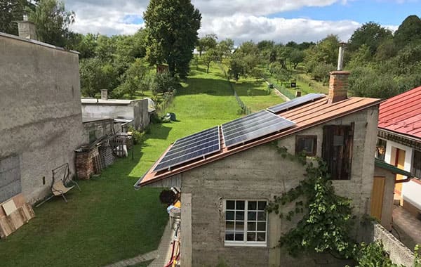 5.5kw Système d'énergie solaire hors réseau en Slovaquie