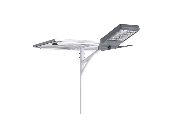 Réverbère solaire fendue de conception coupe-vent (SSL-T)