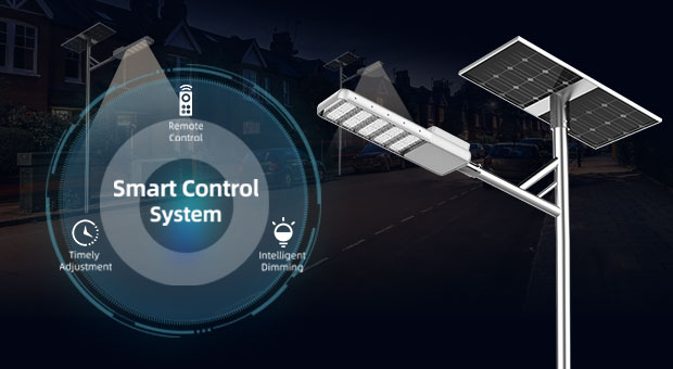 Avantages du réverbère solaire fendu d'angle réglable (SSL-I)