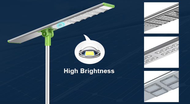 Avantages du réverbère solaire tout-en-un (SLA) Module Led réglable