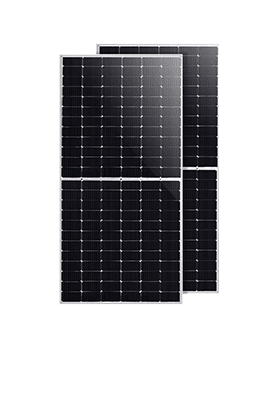 Panneau solaire mono demi-cellule