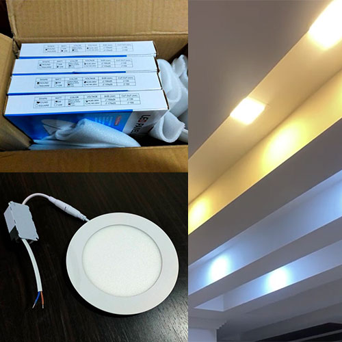 high lumens white integrated led panel light 5