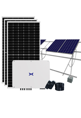 Système d'alimentation solaire sur réseau