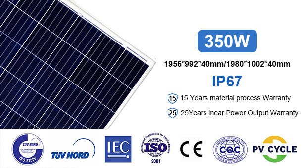 Panneaux solaires polycristallins Avantages