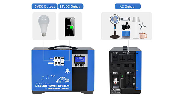 Avantages du système de stockage solaire de batterie au lithium portable