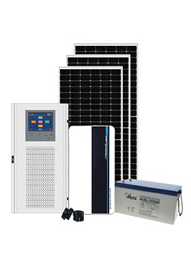 Système d'alimentation solaire hors réseau 15-50kw