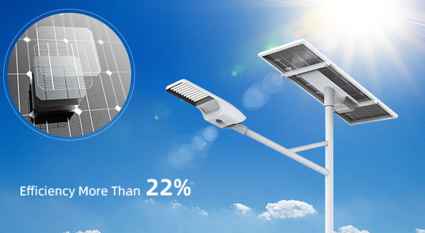 Avantages du réverbère solaire de type fendu Anern