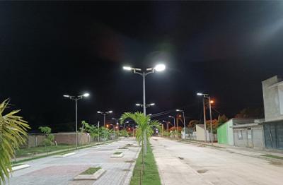 Fabricant de lampadaires solaires tout-en-un pour les villes intelligentes
