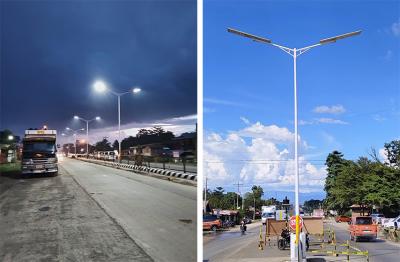 Éclairer la nuit: comment les lampes solaires tout-en-un révolutionnent l'éclairage extérieur