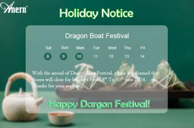 Avis de vacances Festival Dragon Boat