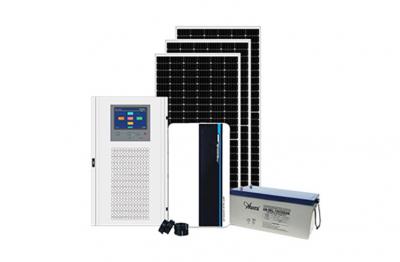 Quels sont les kits du système solaire hors réseau avec batteries?