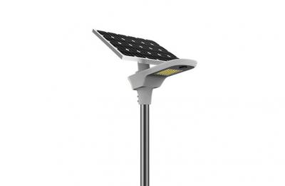 Lampe intégrée solaire LED flexible et pratique