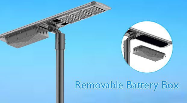 Avantages du réverbère solaire ANERN 120W