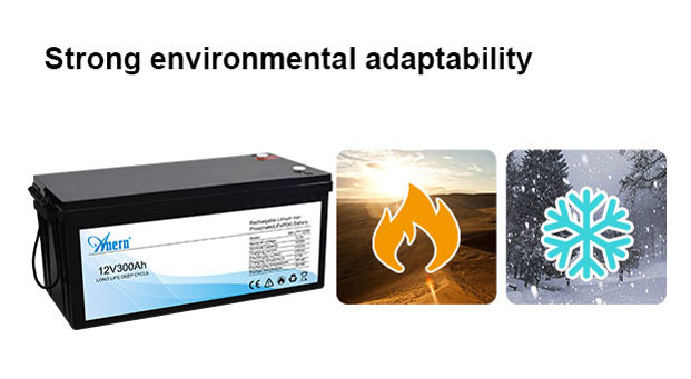 Avantages de la batterie au lithium ANERN 300AH