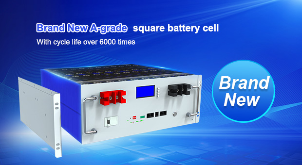 AN-LPB-R série rack type batterie au lithium 25.6V200AH avantages
