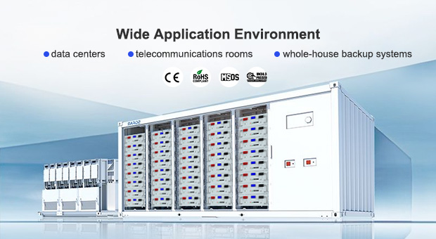 AN-LPB-R série rack type batterie au lithium 25.6V200AH avantages