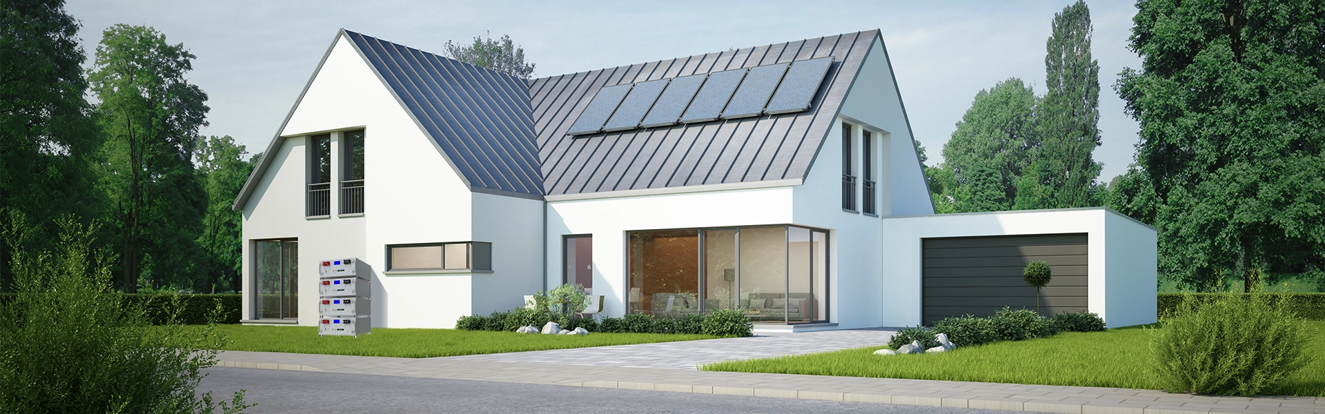 Batterie au lithium montée sur rack Anern