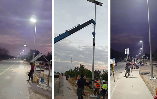 La Tanzanie a acheté et installé des réverbères solaires SLZ