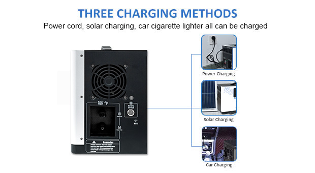 Avantages du système de stockage solaire de batterie au lithium portable
