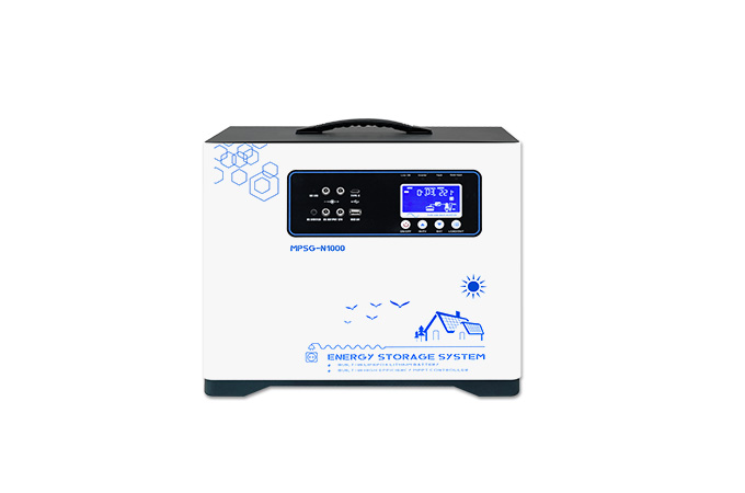 Système de stockage solaire de batterie au lithium portable
