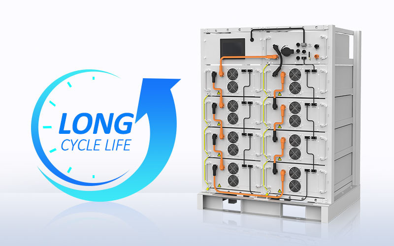 Avantages commerciaux de la batterie au lithium haute tension 114KWH 50KW