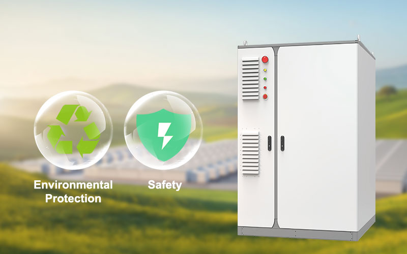 Avantages de la batterie solaire commerciale à haute tension 215KWH 100KW