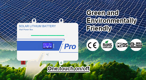 Avantages de la batterie au lithium murale de la série AN-LPB-Npro 24V100AH