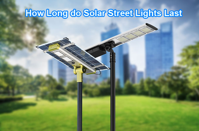 Combien de temps durent les réverbères solaires?