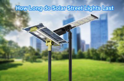 Combien de temps durent les réverbères solaires?