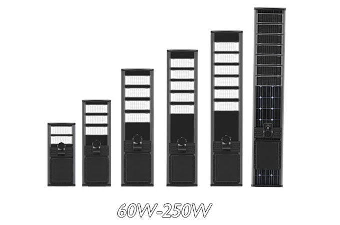 Réverbère solaire 250W