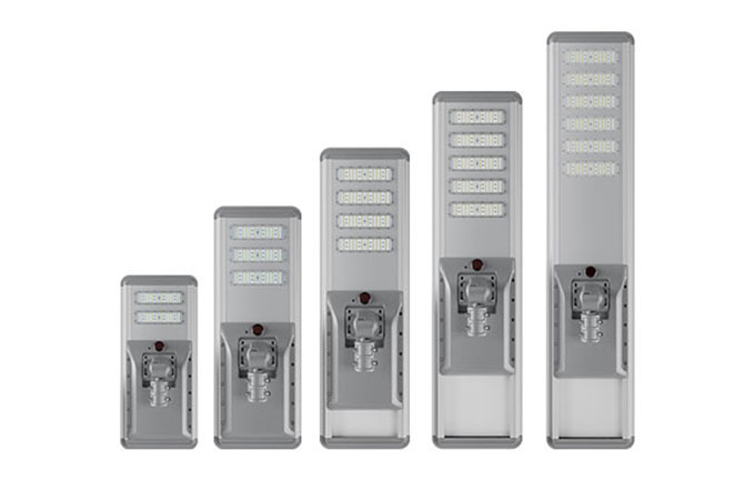 Réverbère solaire tout-en-un