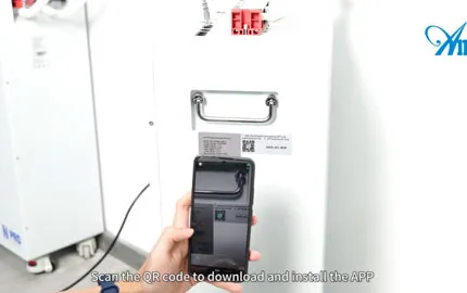 Tutoriel de connexion Bluetooth de la batterie au lithium Anern Nplus 51,2 V 314 Ah