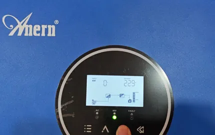 Test de performance à pleine charge de l'onduleur Anern PVI-4P V2
