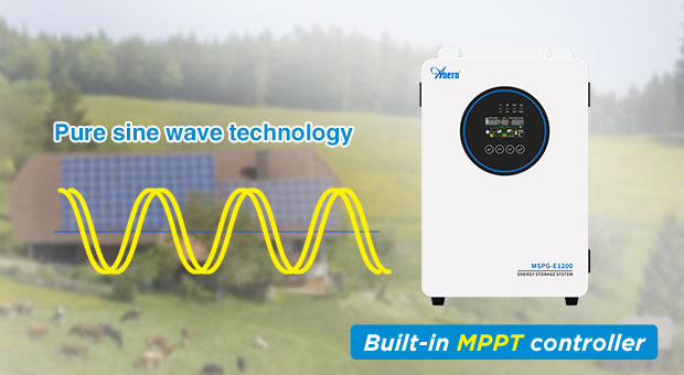 Avantages du système de stockage d'énergie solaire portable intégré（AN-MPSG-E）