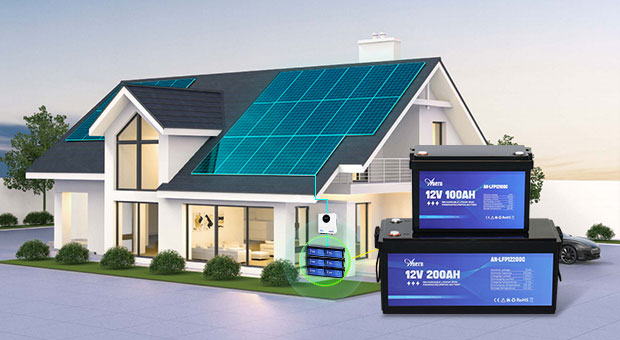 Avantages de la série AN-LFP-C Batterie au lithium 100/200/300AH