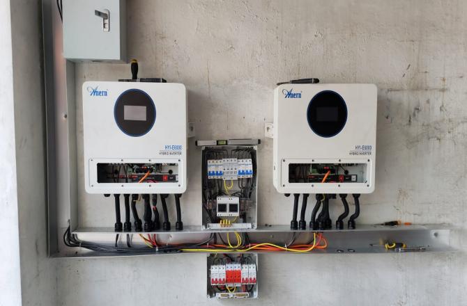 Étude de cas du projet d'onduleur solaire Anern Philippines : solution d'onduleur solaire hybride HYI-S et HYI-E 6 kW