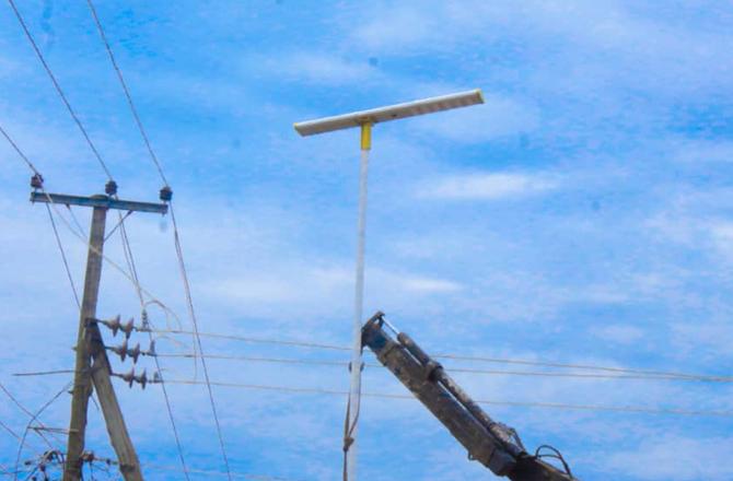 240 ensembles de projets de lampadaires solaires en Tanzanie