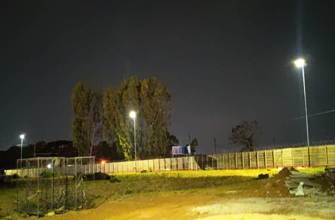 Lampadaires solaires Anern SLB 200W au Zimbabwe