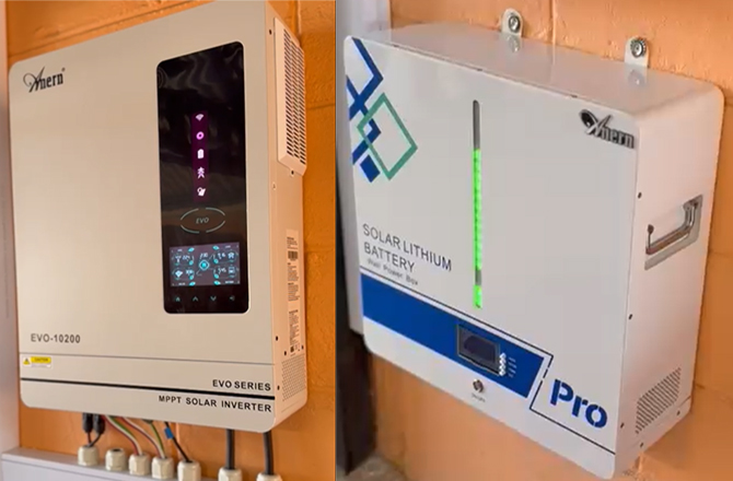 Étude de cas du projet de stockage solaire Anern Chile : EVO 10.2kW & batterie au lithium Pro48200