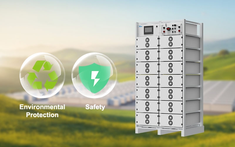 Avantages de la batterie solaire commerciale haute tension de 215 kWh et 100 kW