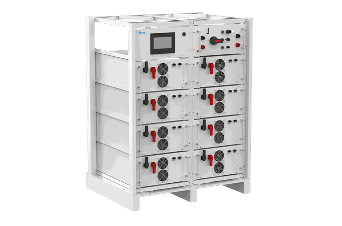 Batterie au lithium haute tension commerciale 114KWH 50KW